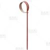 BarProducts.com Ring Bamboo Cocktail Picks - 100 Pack - Red