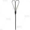 BarProducts.com Heart Bamboo Cocktail Picks - 100 Pack - Black
