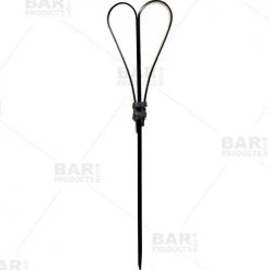 BarProducts.com Heart Bamboo Cocktail Picks - 100 Pack - Black