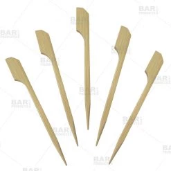 BarProducts.com Master Mixology BarConic® Paddle Cocktail Picks - 3.5in (Pack Of 100)