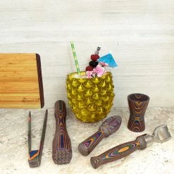 BarProducts.com Bamboo Rainbow Bar Set - 6 Piece SPECIAL COLLECTIONS