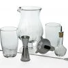 BarProducts.com BarConic® Feather Etched Bar Kit W/44oz Stemmed Mixing Glass Master Mixology