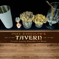 BarProducts.com BAR SUPPLIES Custom Printed Bar Mat - Tavern - 20" X 4"