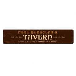 BarProducts.com BAR SUPPLIES Custom Printed Bar Mat - Tavern - 20" X 4"