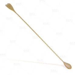 BarProducts.com BarConic® Bar Spoon Strainer - Gold Plated - 40cm BAR TOOLS
