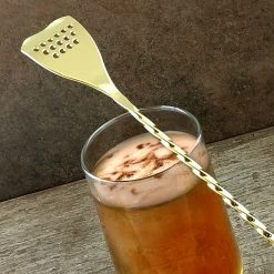 BarProducts.com BarConic® Bar Spoon Strainer - Gold Plated - 40cm BAR TOOLS 3 BarProducts.com BarConic® Bar Spoon Strainer - Gold Plated - 40cm BAR TOOLS