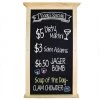 BarProducts.com Wall Chalkboard With Crown Molding Bar Signs