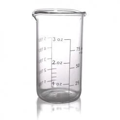 BarProducts.com BAR TOOLS BarConic® 2 Spout Jigger - Measuring Beaker