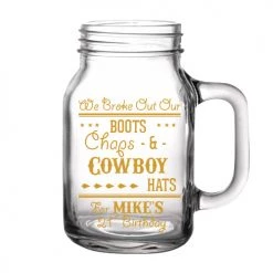 BarProducts.com 20oz BarConic® Mason Jar Mug