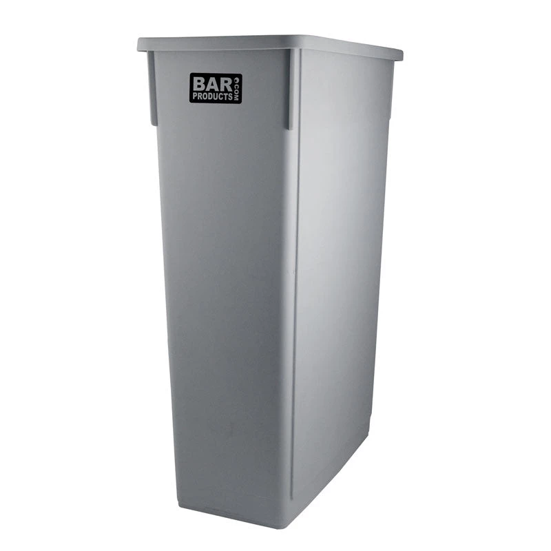 barconic-23-gallon-space-saver-trash-can-800.jpg BarProducts.com KITCHEN, DINING & SERVICE 23 Gal. BarConic® Space Saver Slim Jim Trash Can