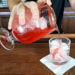 BarProducts.com BarConic® Feather Etched Mixing Glass -Stemmed 887ml (30oz.)