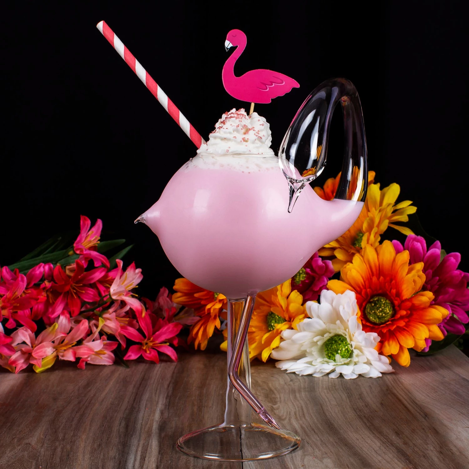 barconic-flamingo-scene1_2.jpg BarProducts.com SPECIAL COLLECTIONS BarConic® Tall Flamingo Cocktail Glass - 14 Ounce