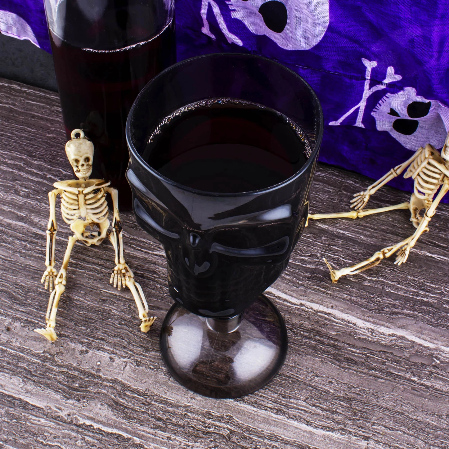 barconic-plastic-stemmed-skull-cup-scene2.jpg BarProducts.com BarConic® Plastic Stemmed Skull Cup - Smoke - 12 Ounce SPECIAL COLLECTIONS