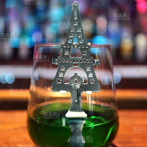 barconic-stainless-steel-absinthe-spoon-tower-bpc1.jpg BarProducts.com BarConic® Stainless Steel Absinthe Spoon - Tower