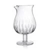 BarProducts.com BarConic® Feather Etched Stemmed Mixing Glass - 1301ml (44oz.)