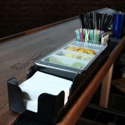 BarProducts.com BAR SUPPLIES Bar Center With 1 Pint Inserts