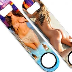 BarProducts.com Speed Bottle Opener / Bar Key - Beach Babes
