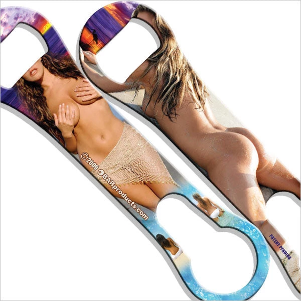 beach-babes-vrod-lbl-new_1.jpg BarProducts.com Bartending Bottle Openers V-Rod® Bottle Opener / Pour Spout Remover - Beach Babes