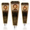 BarProducts Handcrafted Numbered Beer Tap Handles - Oak Wood - Classy Hops