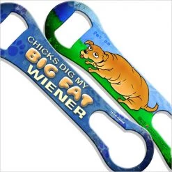 BarProducts.com BAR TOOLS V-Rod® Bottle Opener / Pour Spout Remover - Big Fat Weiner