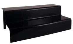 BarProducts.com Liquor Bottle Shelves - Black Acrylic - Options Available BAR DECOR