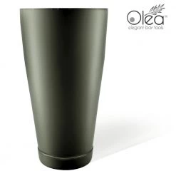 BarProducts.com Olea™ Cocktail Shaker - Gunmetal Black - 28oz Weighted Master Mixology
