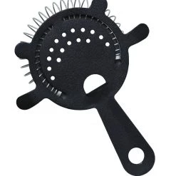 BarProducts.com Black “Grip” 4 Prong Strainer BAR TOOLS