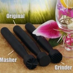 BarProducts.com BAR TOOLS Muddler - Black Plastic - 8.5"