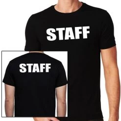 BarProducts.com Staff T-Shirt, Full Front & Back BAR EQUIPMENT