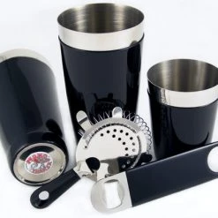 BarProducts.com BAR TOOLS Vinylworks™ Bar Set - Black - 4 Or 5 Piece