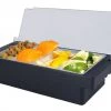 BarProducts.com BAR SUPPLIES Condiment Holder / Fruit Tray - 4 Pint Compartment - Black 1 BarProducts.com BAR SUPPLIES Condiment Holder / Fruit Tray - 4 Pint Compartment - Black