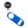 BarProducts.com Mini Powder Coat Candy Blue Speed Opener With Retractable Reel