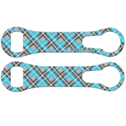 BarProducts.com Kolorcoat™ V-Rod® Opener - Blue Plaid