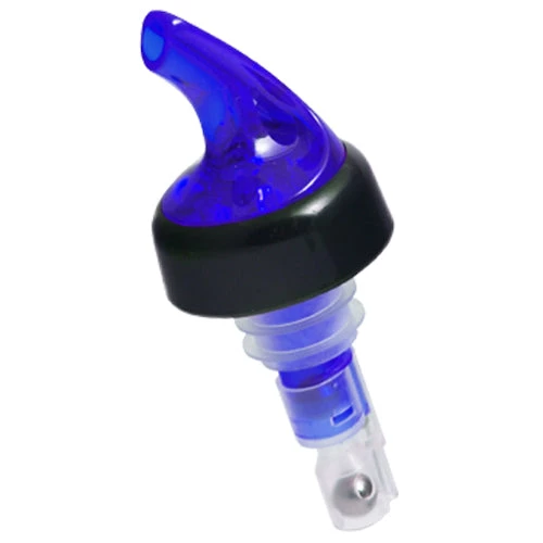blue-precision-3-ball-liquour-pourer.jpg BarProducts.com Liquor Pourer - Precision 3 Ball Measured W/ Collar - Increment Options