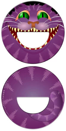 BarProducts.com HOME BAR & GIFTS Round Bottle Opener - Cheshire Cat