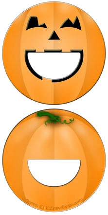 BarProducts.com Round Bottle Opener - Pumpkin