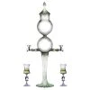 BarProducts.com Absinthe Fountain - Double Globe 2 Spout Master Mixology