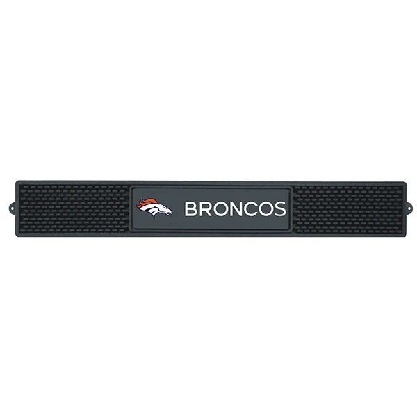 broncos.jpg BarProducts.com BAR SUPPLIES NFL Bar Drink Mat