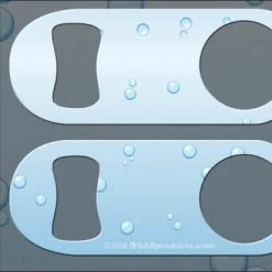 BarProducts.com Mini Speed Bottle Opener / Bar Key - Bubbles BAR TOOLS