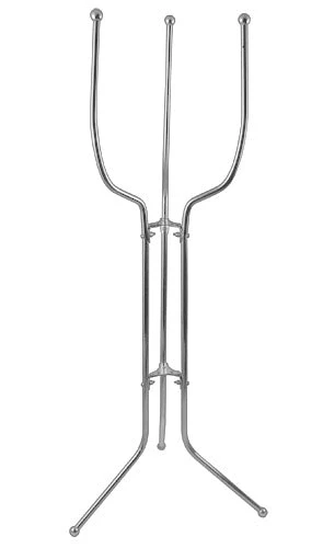 bucket-stand-foldable-open.jpg BarProducts.com Chrome Plated Folding Champagne Stand Super Savers