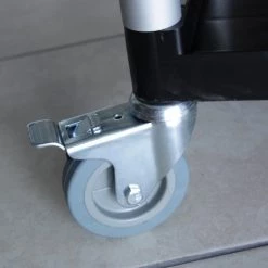 BarProducts.com Cleaning / Hospitality Supplies BarConic® 3 Tier Bus Cart- Black Plastic