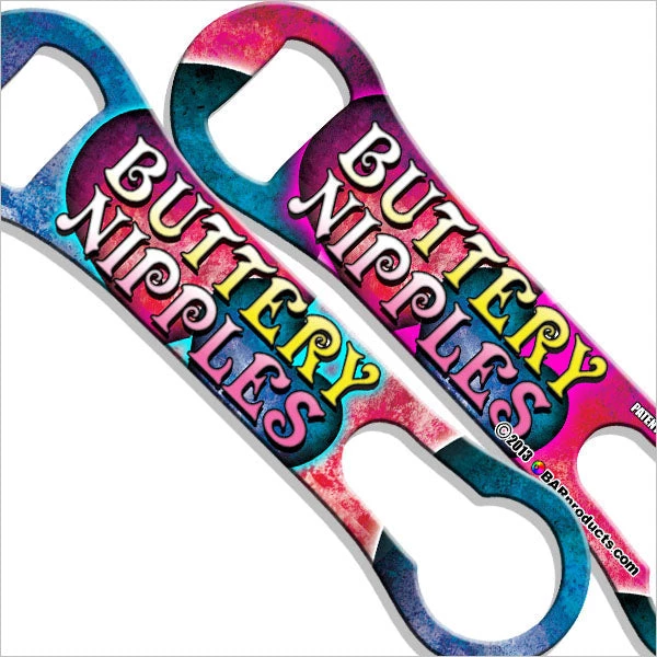 buttery-nipples-vrod-lbl-new_1.jpg BarProducts.com V-Rod® Bottle Opener / Pour Spout Remover - Buttery Nipples