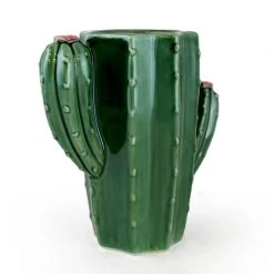 BarProducts.com BarConic ® Tiki Mug - Cactus W/ Lid - 15 Ounce BAR SUPPLIES