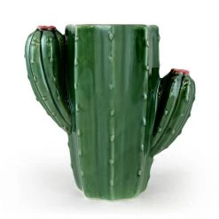BarProducts.com BarConic ® Tiki Mug - Cactus W/ Lid - 15 Ounce BAR SUPPLIES