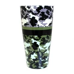 BarProducts.com Cocktail Shaker Tin - Printed Designer Series - 28oz Weighted - Camouflage BAR TOOLS