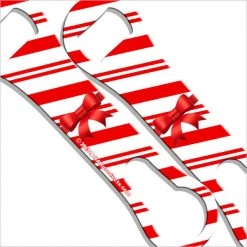BarProducts.com Bartending Bottle Openers Candy Cane Kolorcoat™ V-Rod® Bottle Opener