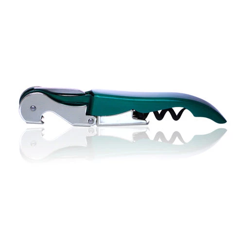 candy-coated-dl-corkscrew-green-web-500_3.jpg BarProducts.com Corkscrew - Double Lever - Stainless Steel Candy Coated