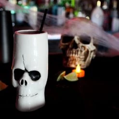 BarProducts.com BarConic® 12 Oz Tiki Drinkware - Bones BAR SUPPLIES