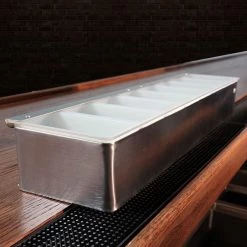 BarProducts.com Condiment Holder / Fruit Tray - Stainless Steel - Size Options Super Savers