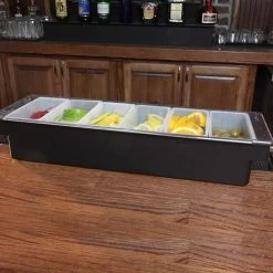 BarProducts.com BAR SUPPLIES Condiment Holder / Fruit Tray - 6 Pint W/ Flat Lid - Color Options 8 BarProducts.com BAR SUPPLIES Condiment Holder / Fruit Tray - 6 Pint W/ Flat Lid - Color Options